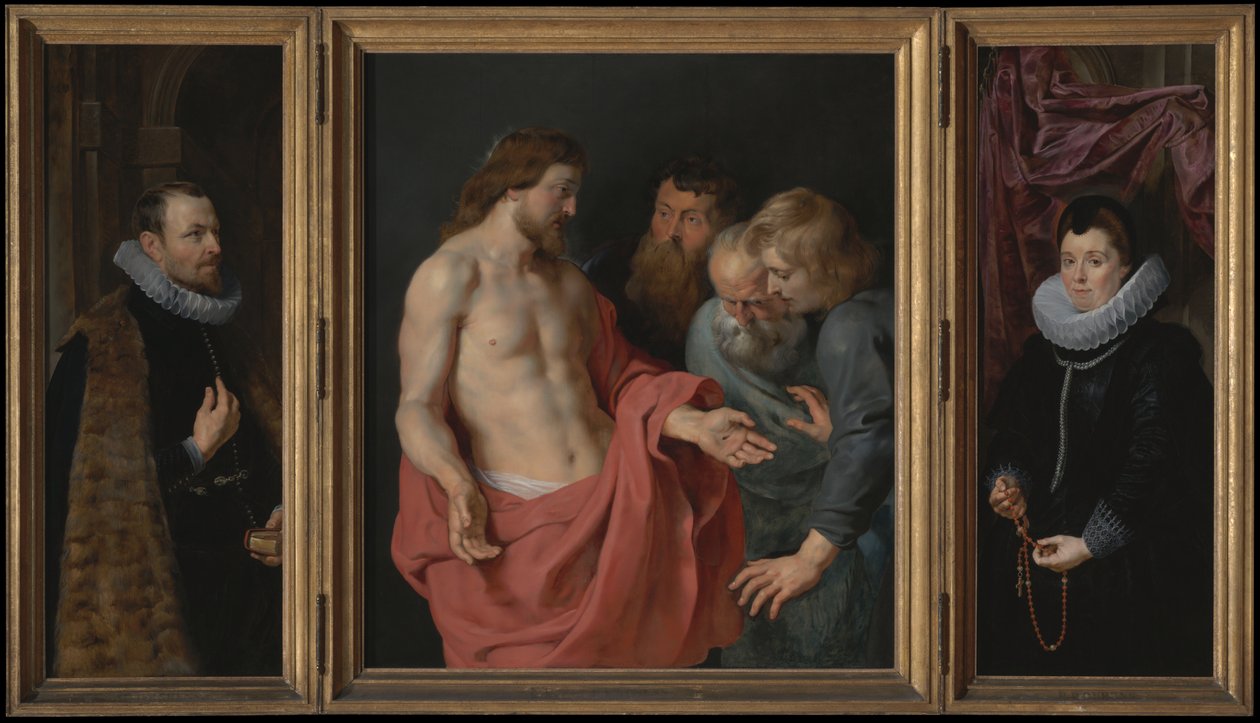 Epitaph of Nicolaas Rockox and His Wife Adriana Perez by Peter Paul Rubens