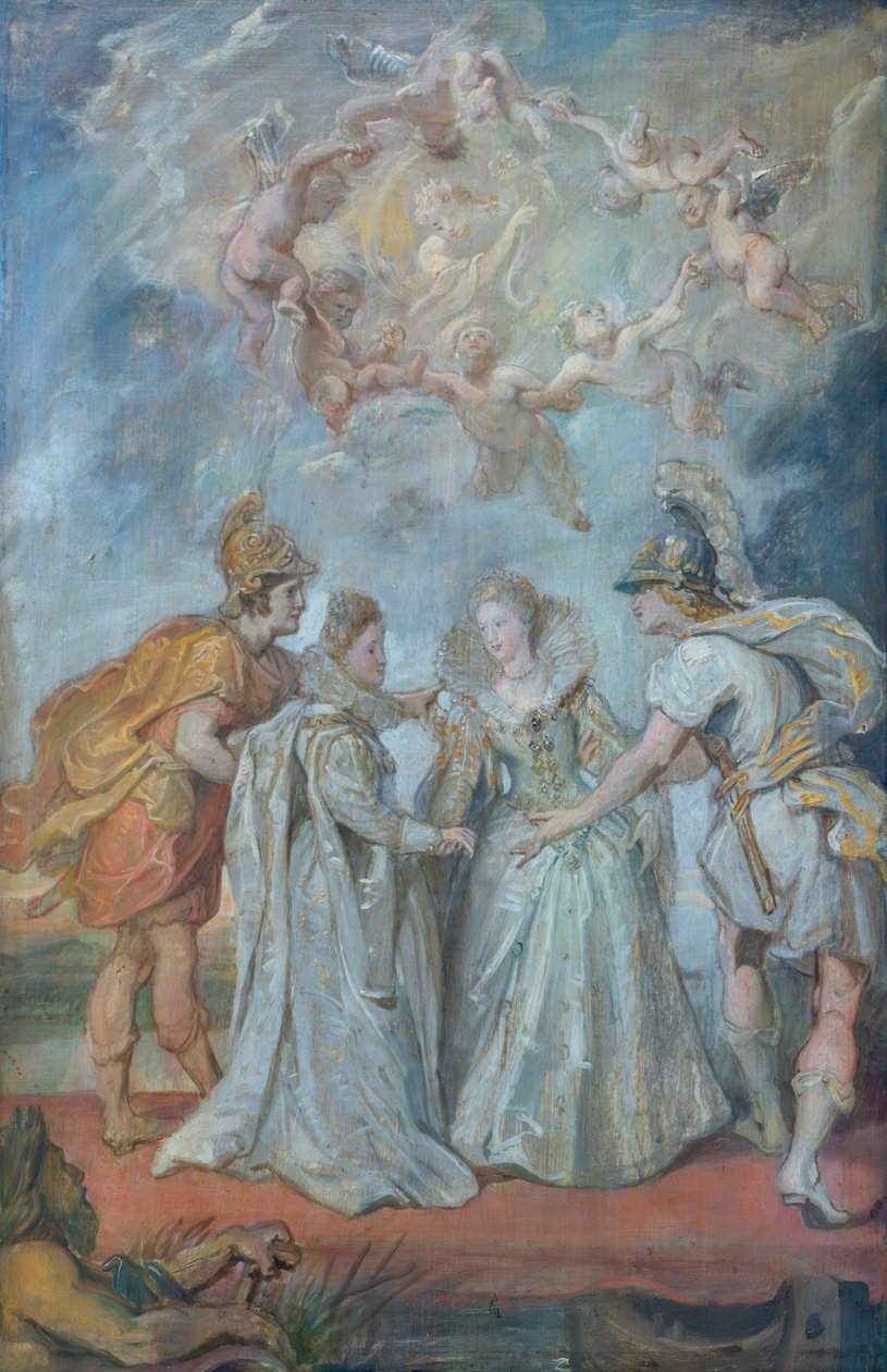 Family Exchange of the Princesses between Spain and France on 9 November 1615 by Peter Paul Rubens