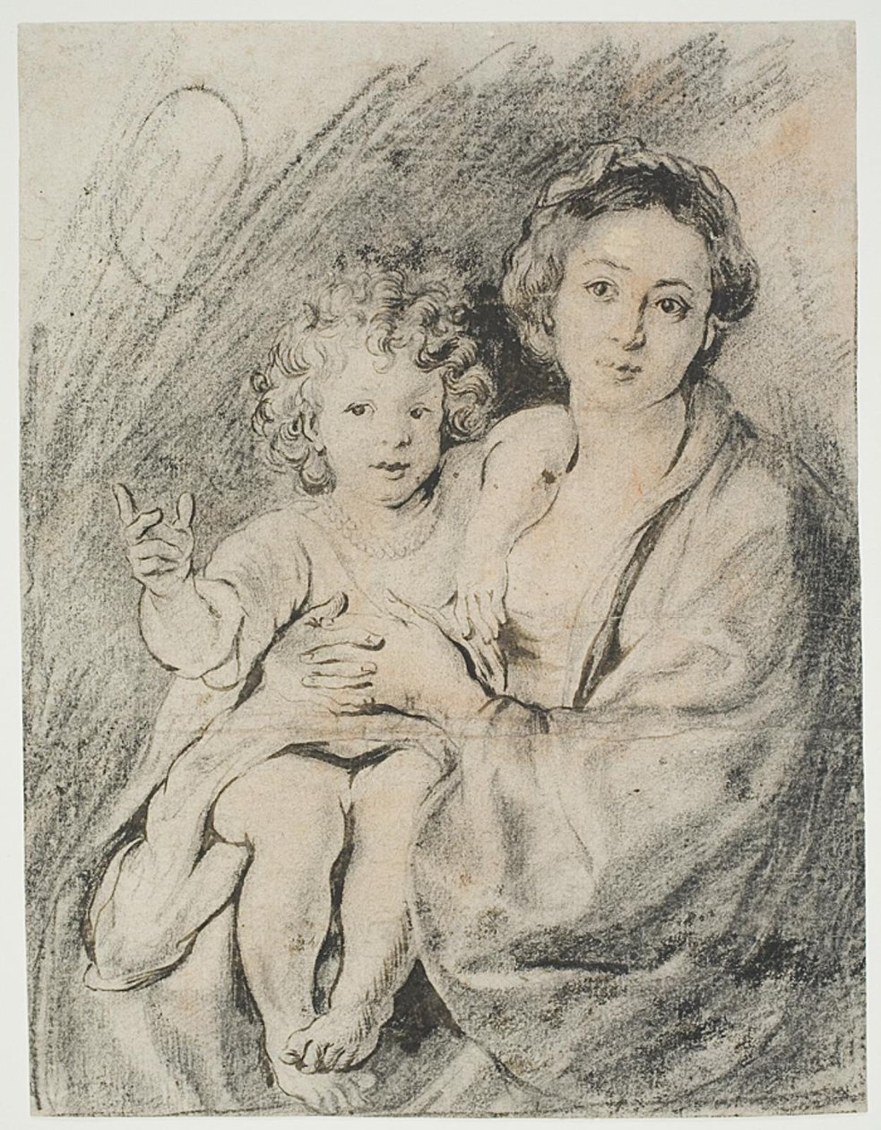 Virgin Mary with Child by Peter Paul Rubens