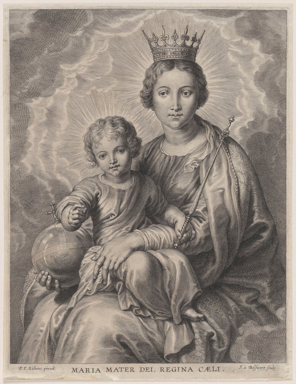 Madonna by Peter Paul Rubens