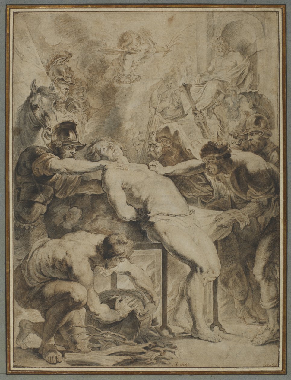 Martyrdom of Saint Lawrence by Peter Paul Rubens