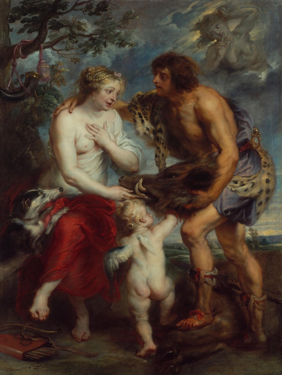 Meleager and Atalanta by Peter Paul Rubens
