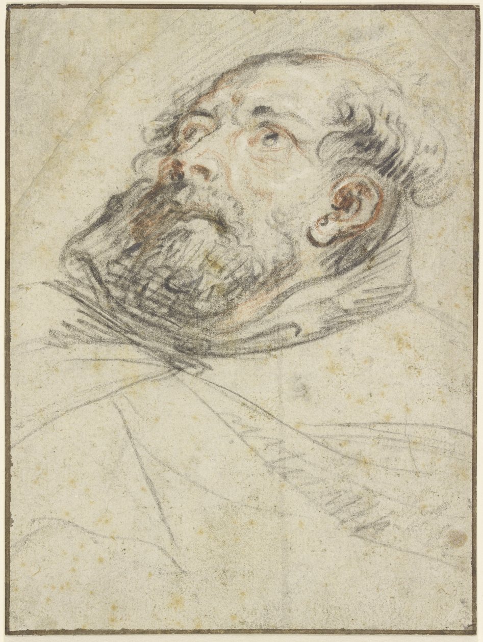 Monk, Looking Up (Exemplum Doloris) by Peter Paul Rubens