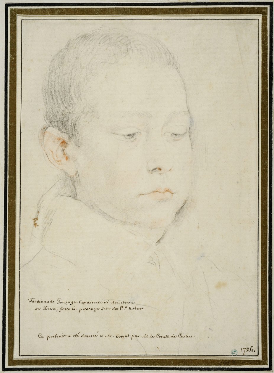 Portrait of Ferdinando I Gonzaga by Peter Paul Rubens