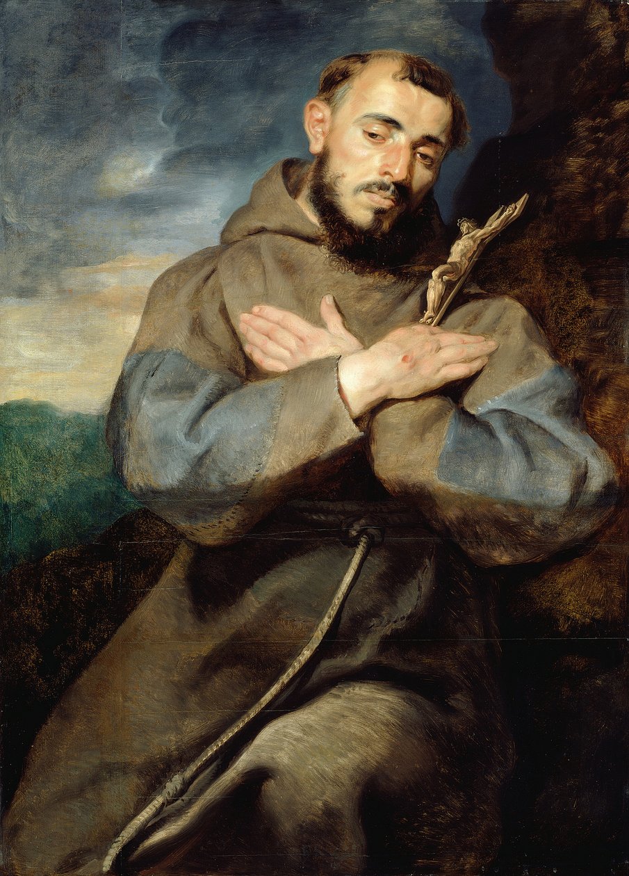 Saint Francis, c. 1615 by Peter Paul Rubens