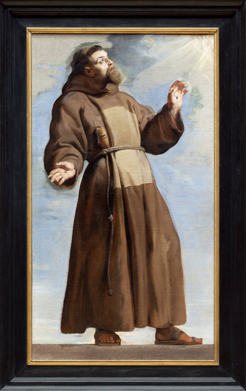 Saint Francis in Ecstasy by Peter Paul Rubens