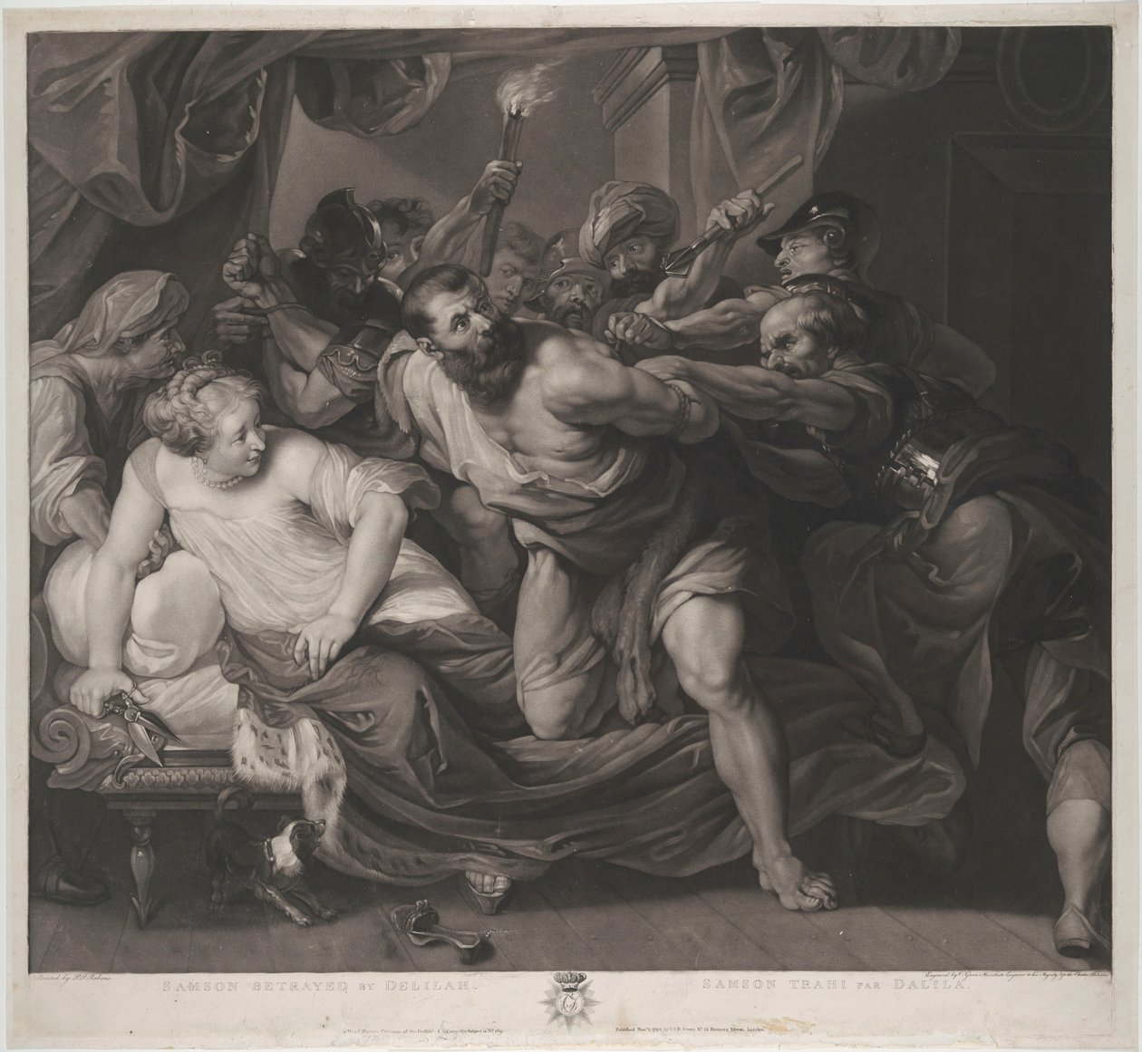 Samson is Taken Prisoner by Peter Paul Rubens