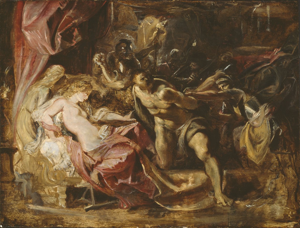 The Capture of Samson by Peter Paul Rubens: Fine art print