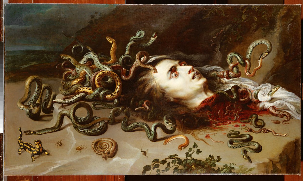 The Head of Medusa, c.1618 by Peter Paul Rubens