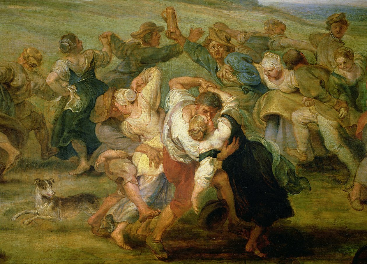 The Kermesse (detail) by Peter Paul Rubens