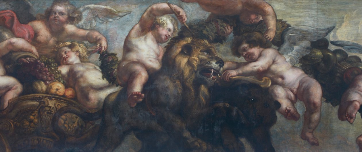 The Rubens Ceiling by Peter Paul Rubens: Fine art print