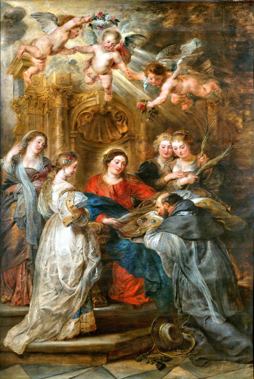 The Triptych of St. Ildefonso by Peter Paul Rubens