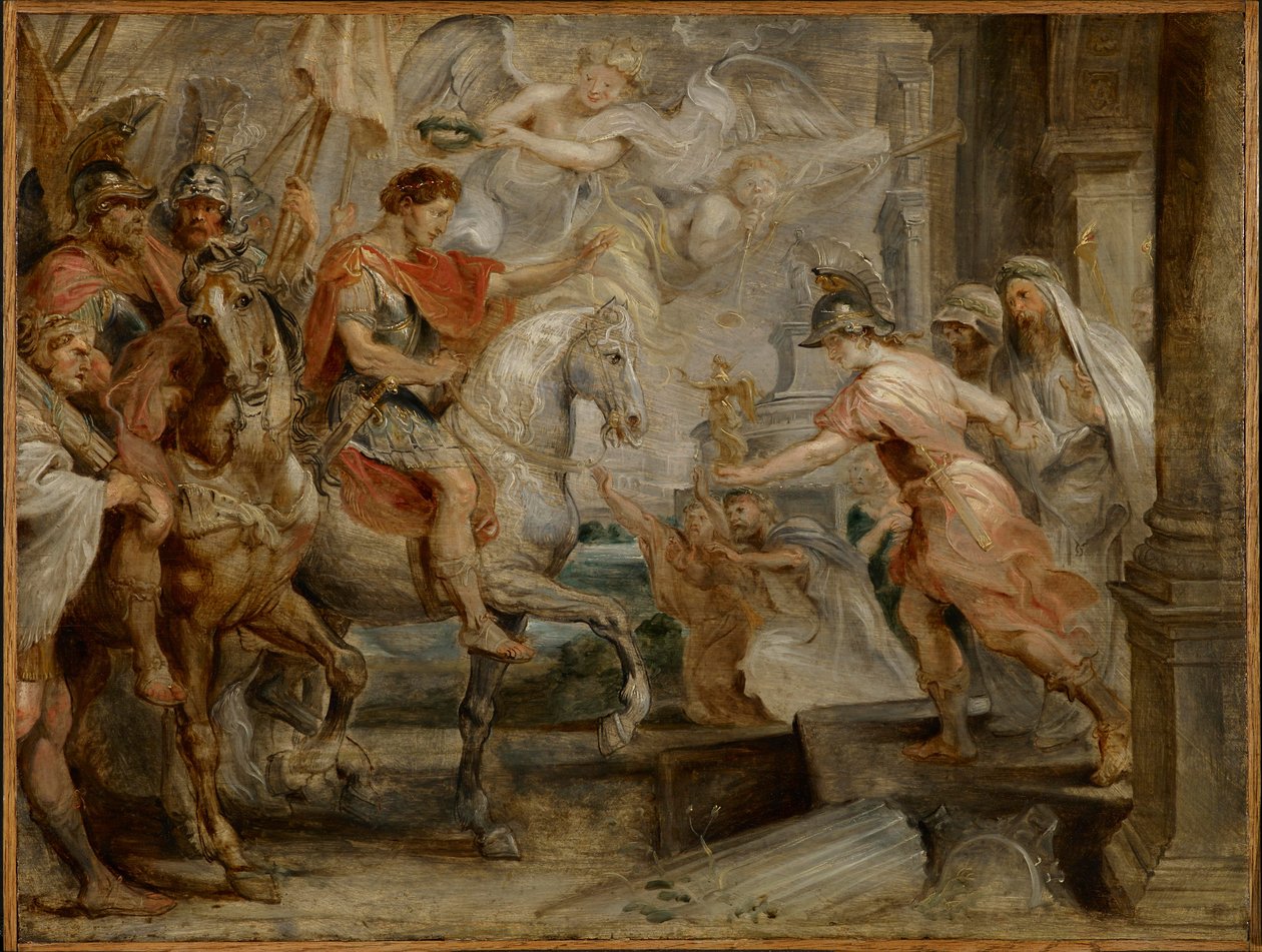 Triumphant Entry of Constantine into Rome by Peter Paul Rubens