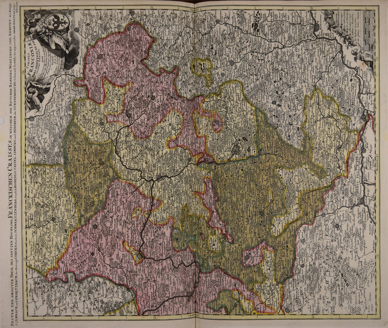 Eastern and Main Part of Franconia by Peter Schenk the Elder