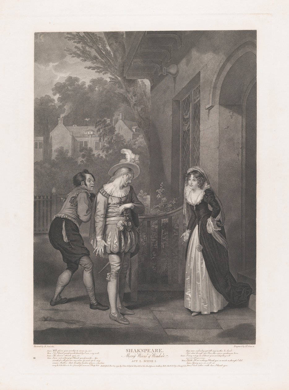 Anne Page, Slender and Shallow Shakespeare, Merry Wives of... by Peter Simon