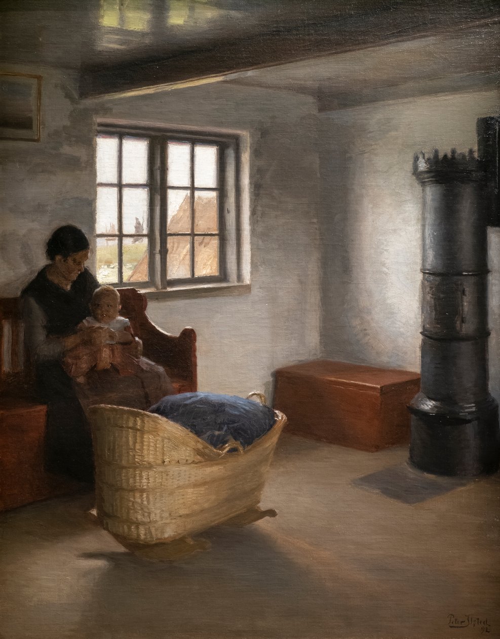 Mother and Child by Peter Vilhelm Ilsted