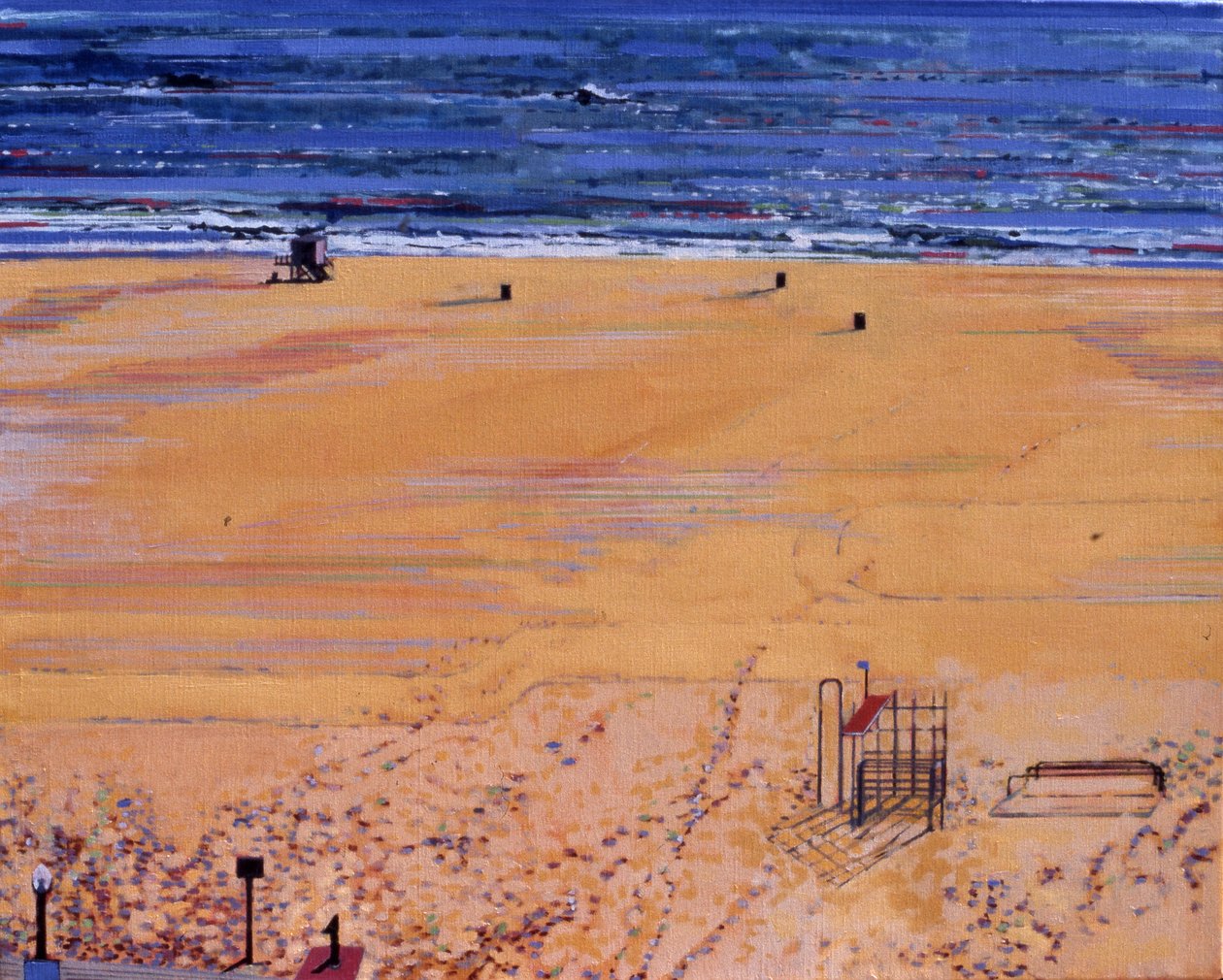 From the Beach: Santa Monica, 2003 by Peter Wilson