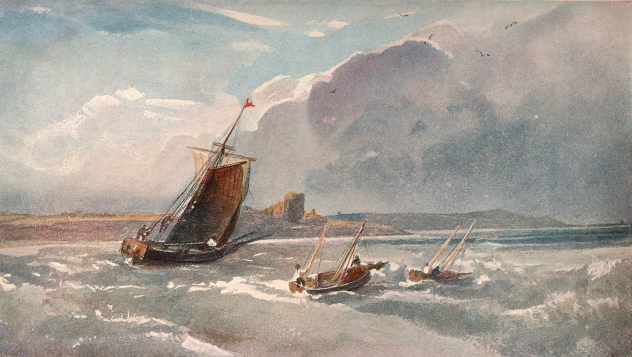 Nearing The Harbour by Peter de Wint