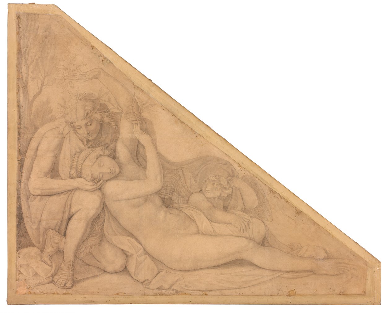 Apollo and Daphne by Peter von Cornelius