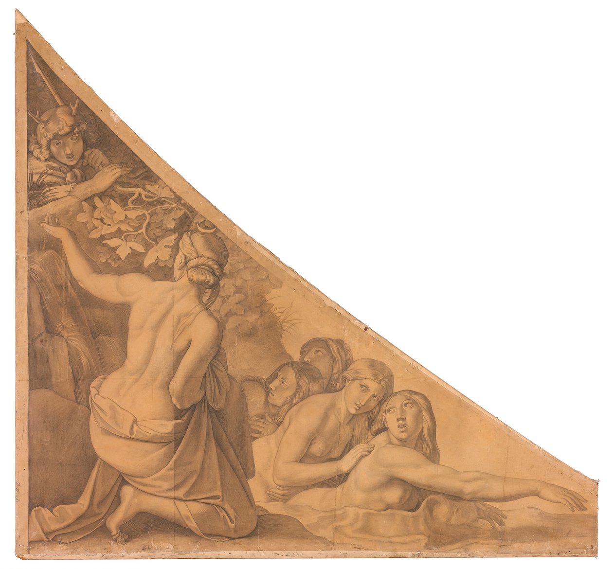 Artemis and Actaeon by Peter von Cornelius