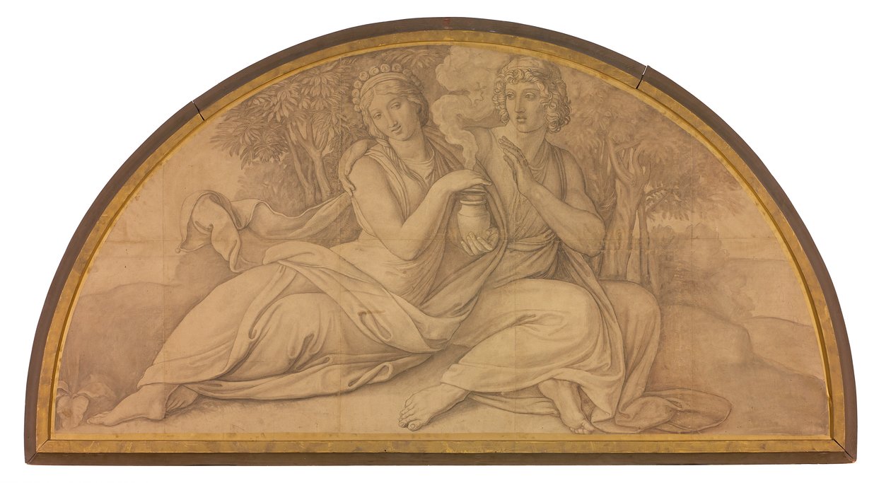 Epimetheus and Pandora by Peter von Cornelius