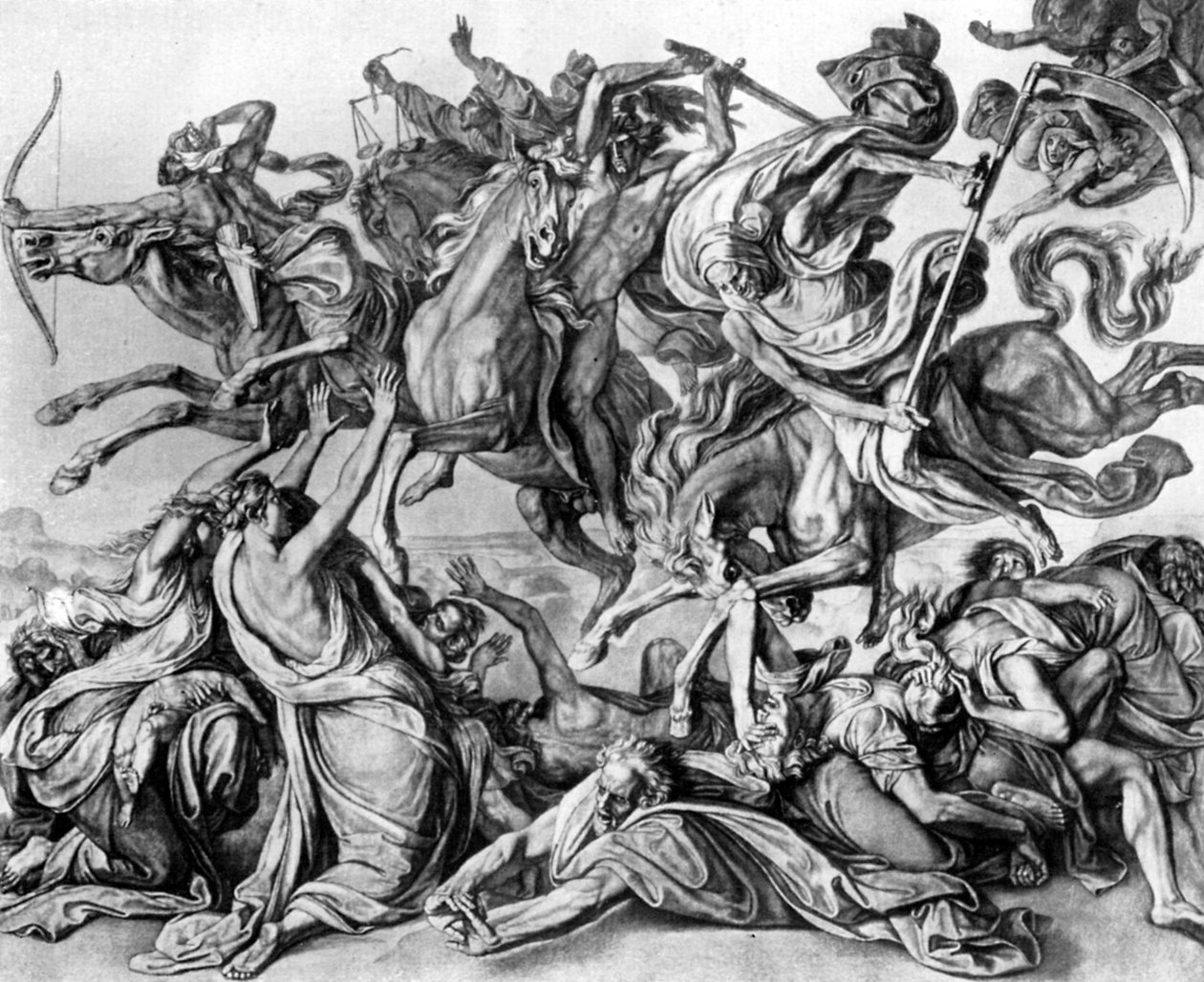 The Four Horsemen of the Apocalypse by Peter von Cornelius