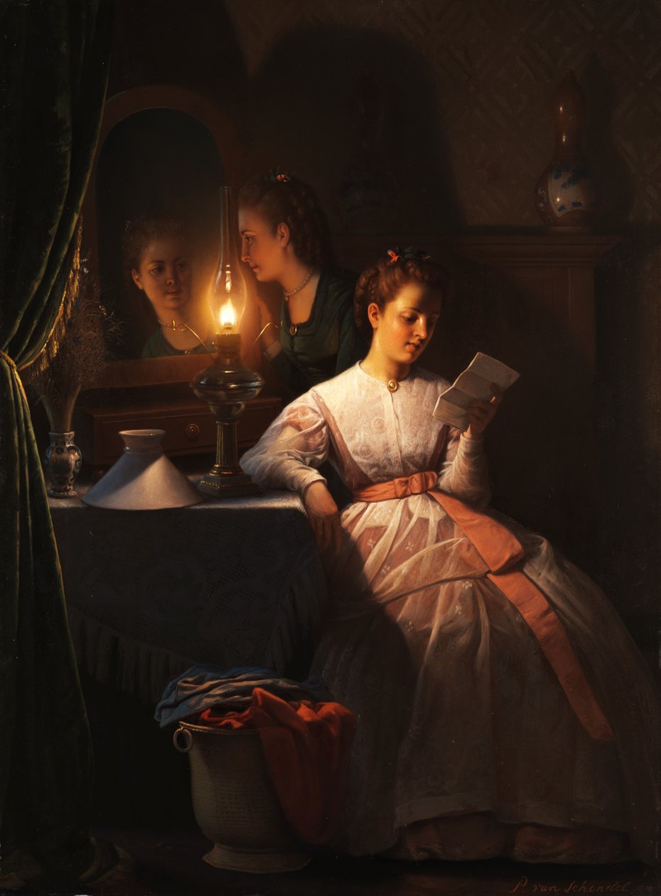 The Love Letter by Petrus van Schendel