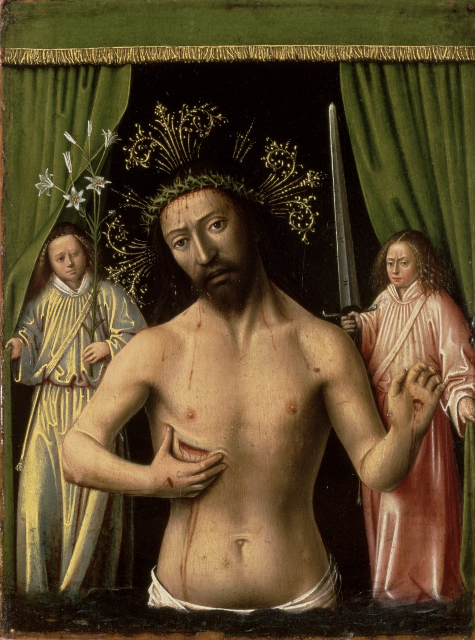 Christ as the Man of Sorrows, 1450 by Petrus Christus