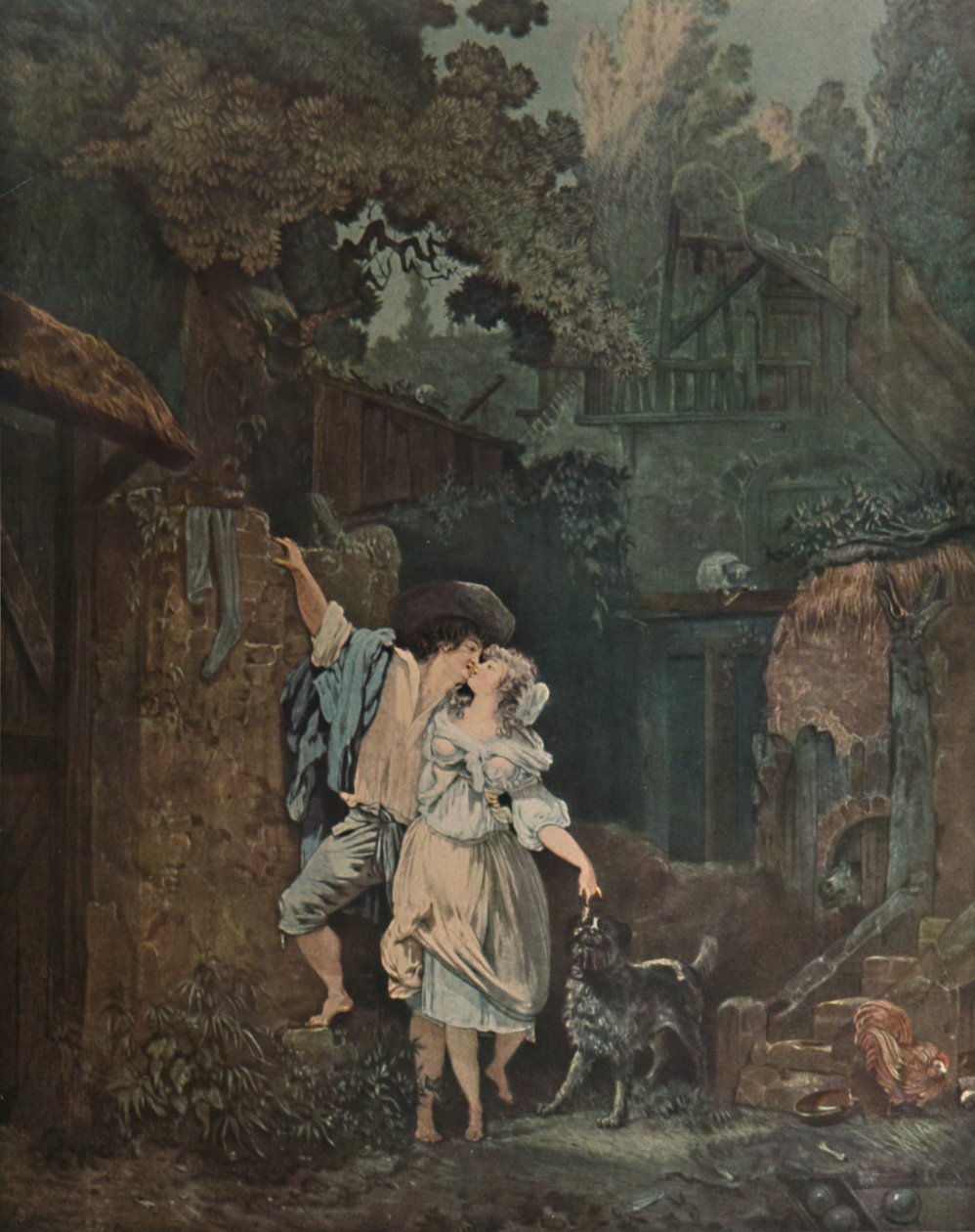 The Audacious Morning by Philibert Louis Debucourt
