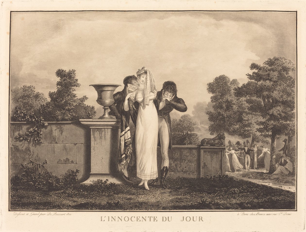 The Innocent of the Day by Philibert-Louis Debucourt