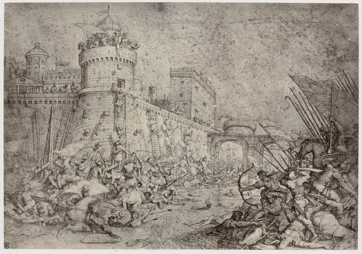 Tempesta [?], The Storming of Jerusalem by Philip Henry Delamotte