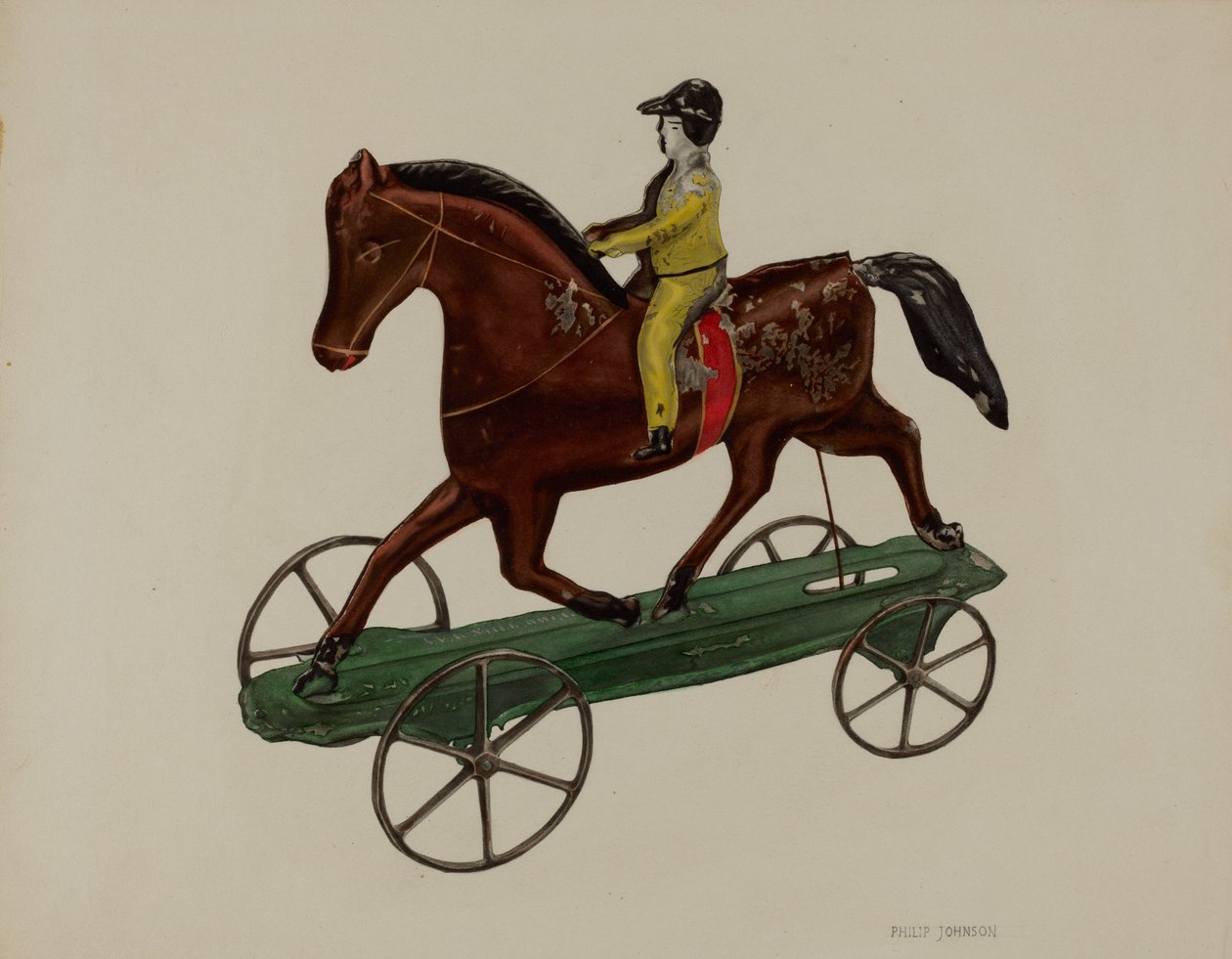 Horse and Rider by Philip Johnson