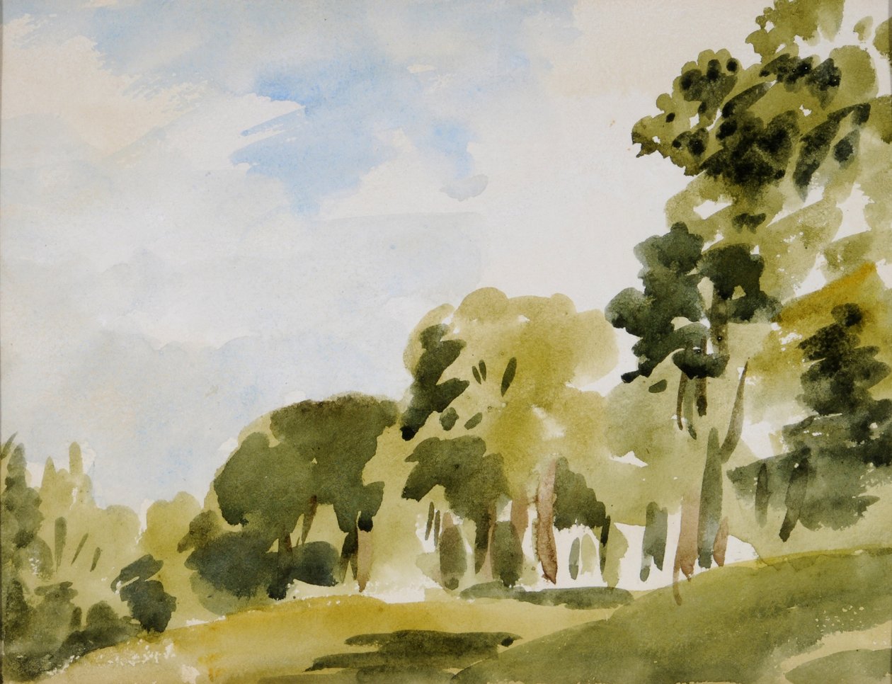 (watercolor on paper) by Philip Wilson Steer
