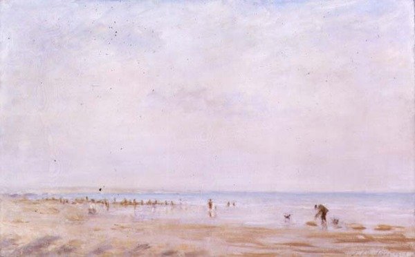 Digging for Bait, Shoreham by Philip Wilson Steer