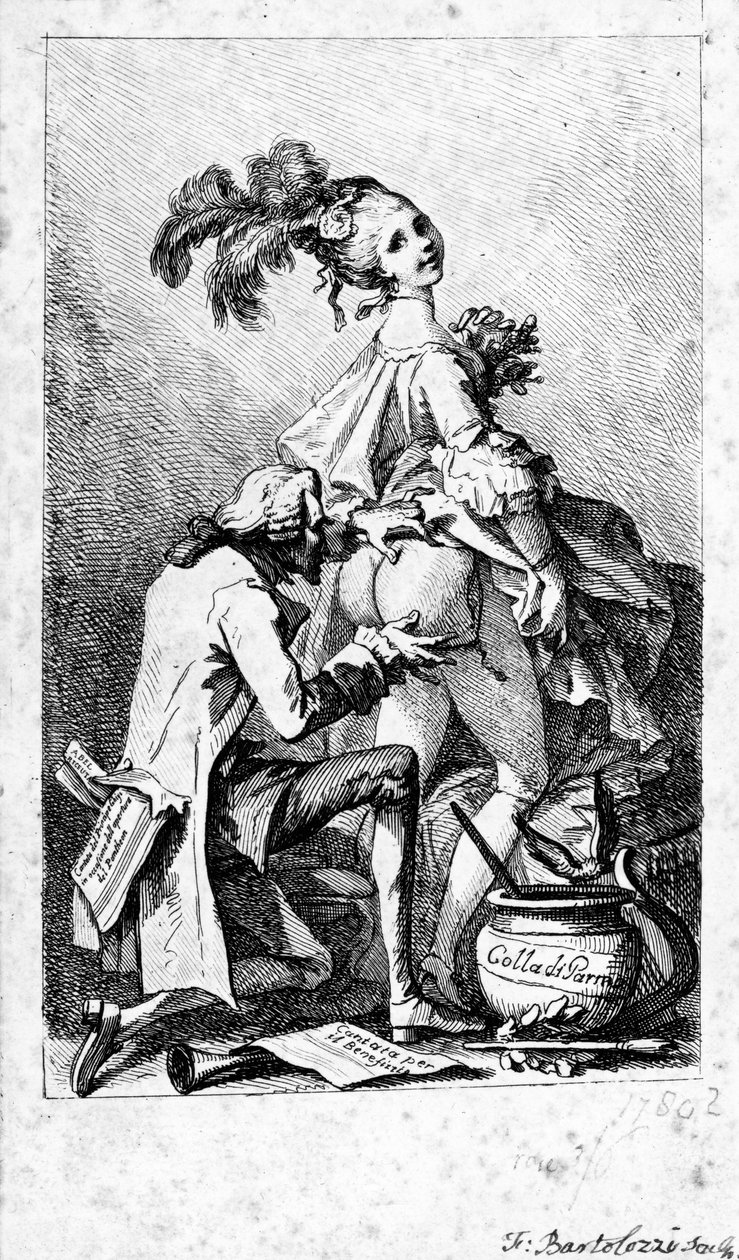 Colla di Parma, Print Made by Francesco Bartolozzi, c.1775 by Philippe Jacques de Loutherbourg