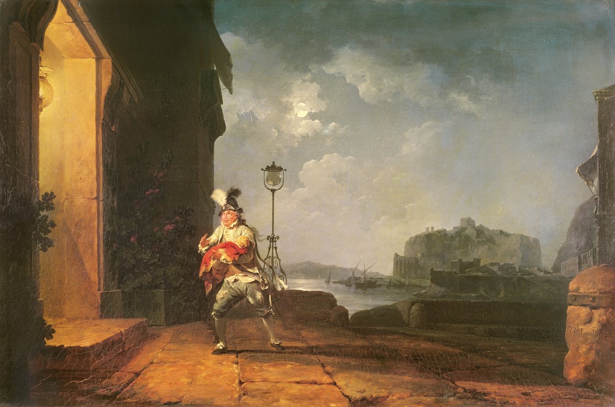 David Garrick as Don John in his adaptation of 