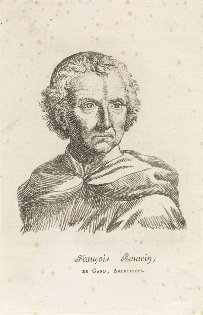 Portrait of François Romein by Philippe Lambert Joseph Spruyt