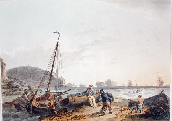 The Needles, Isle of Wight by Philippe de (after) Loutherbourg