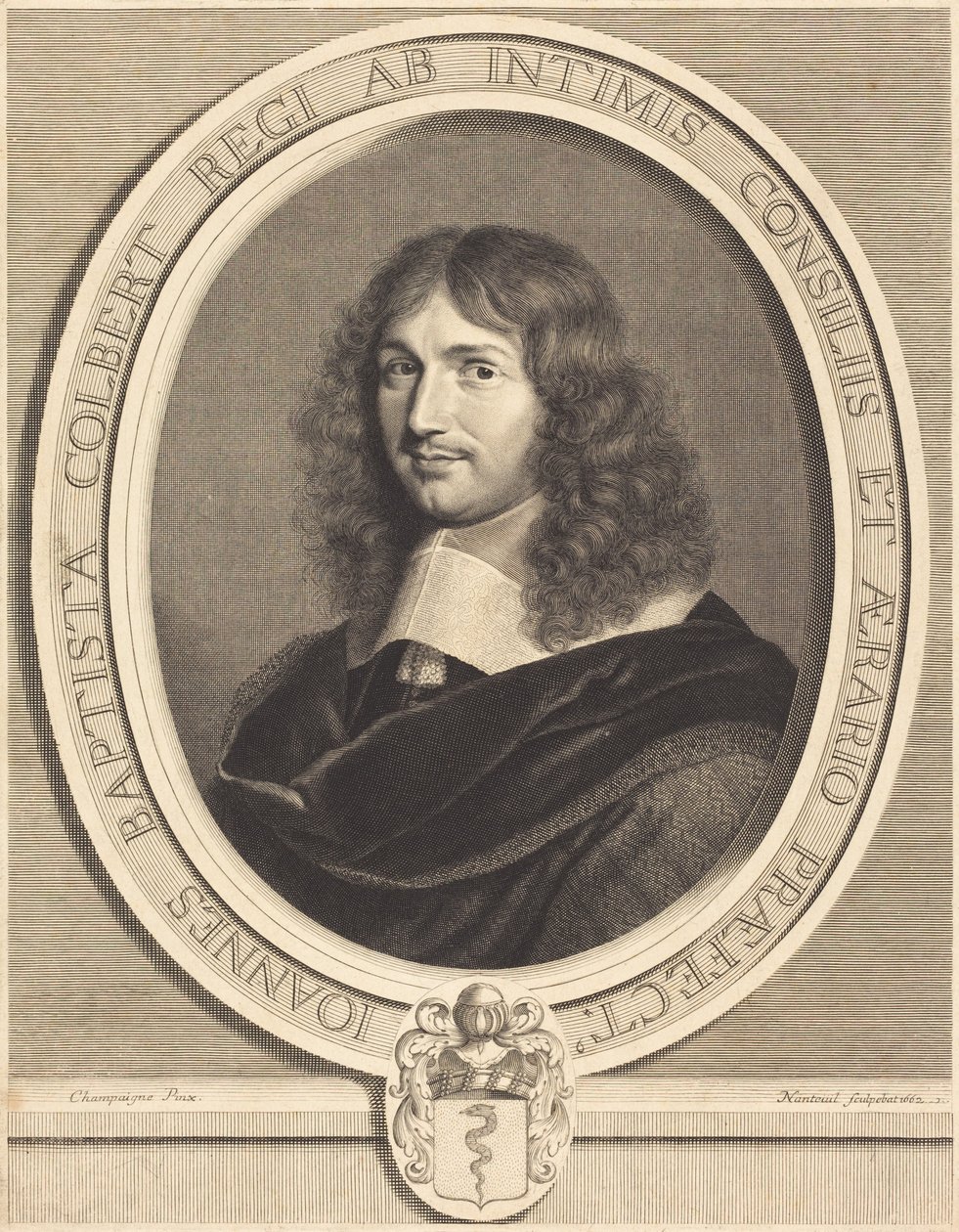 Jean-Baptiste Colbert by Philippe de Champaigne