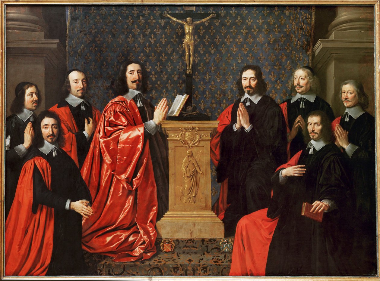 The Master of the Merchants' Guild and the Jurymen of Paris