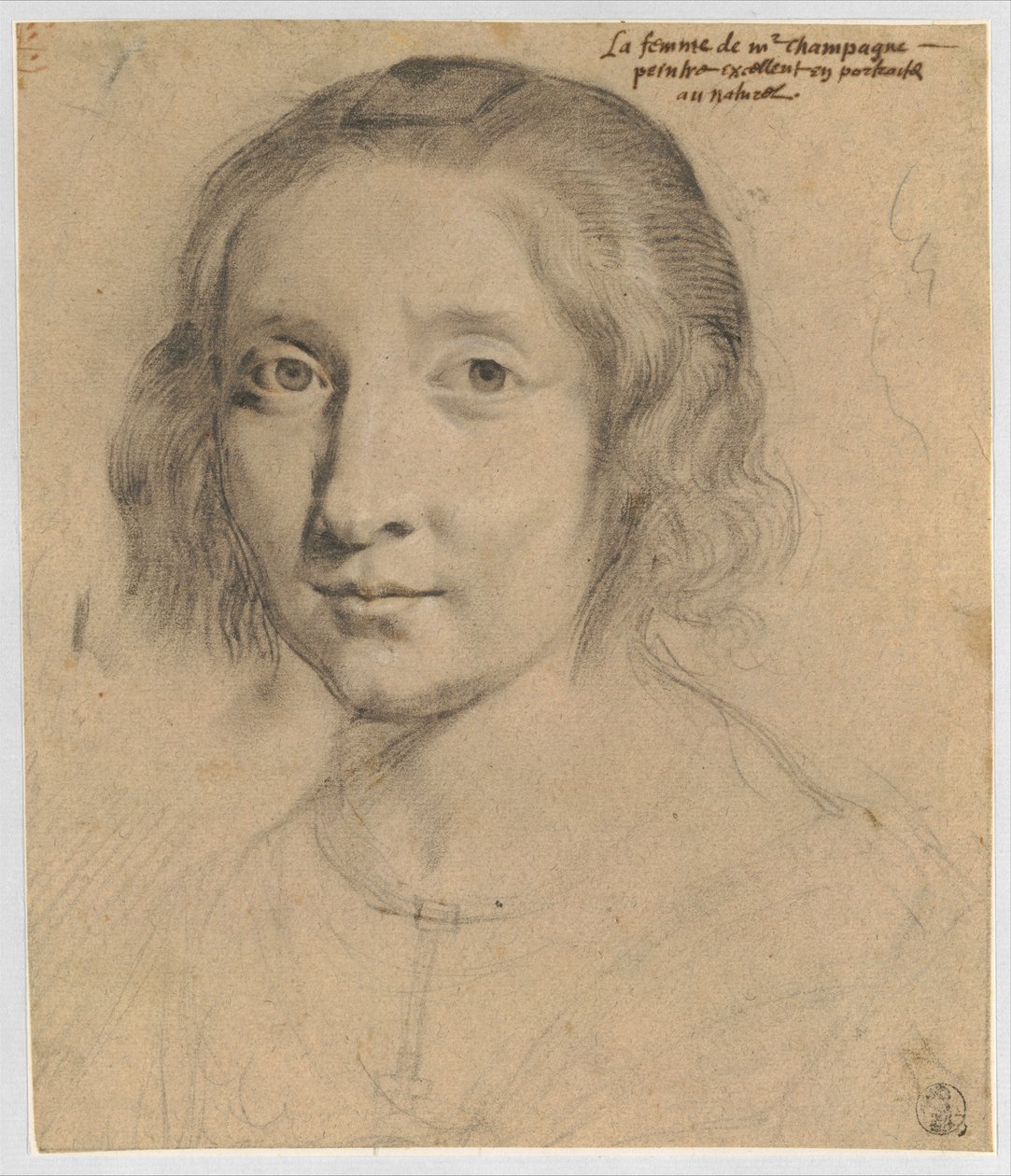 Portrait of Charlotte Duchesne by Philippe de Champaigne