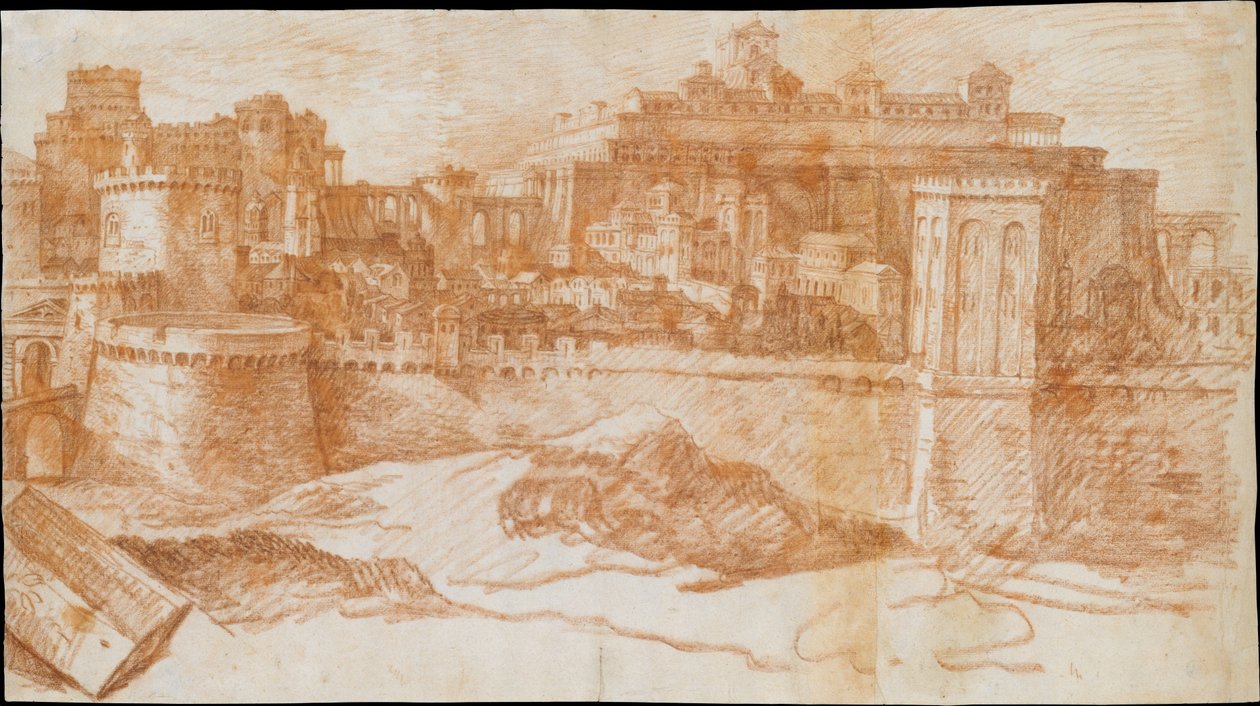 View of Jerusalem with the Temple of Solomon by Philippe de Champaigne