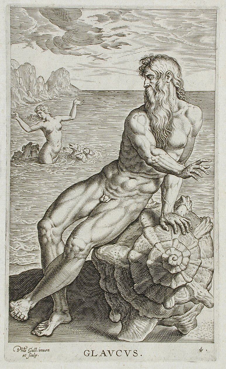 Glaucus by Philips Galle