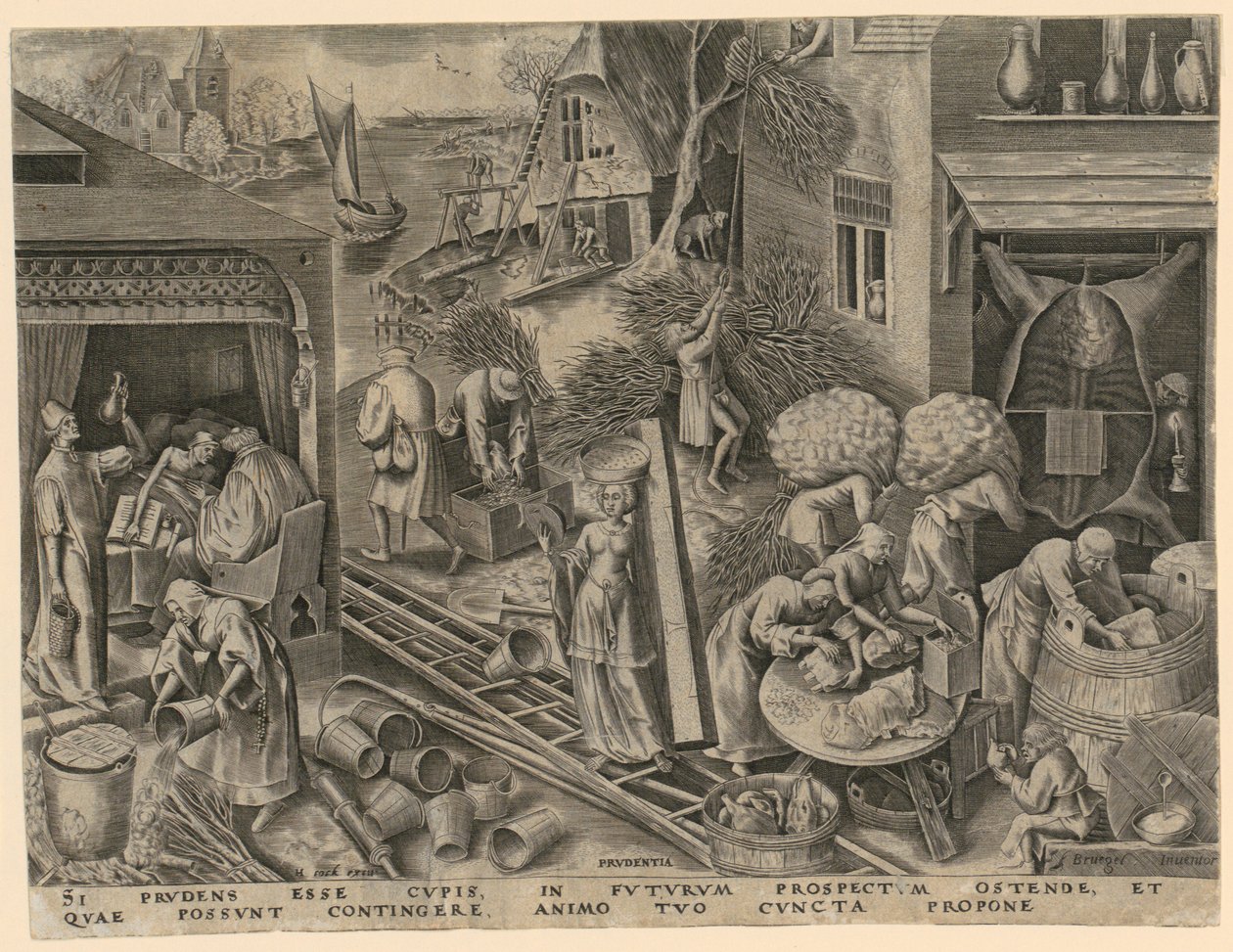 Prudence, Plate 5 from the Series 