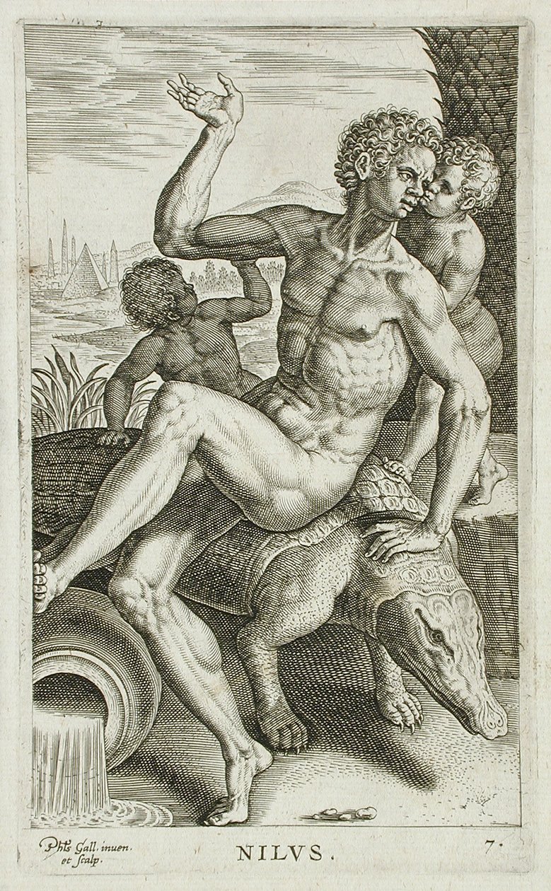 Nilus by Philips Galle