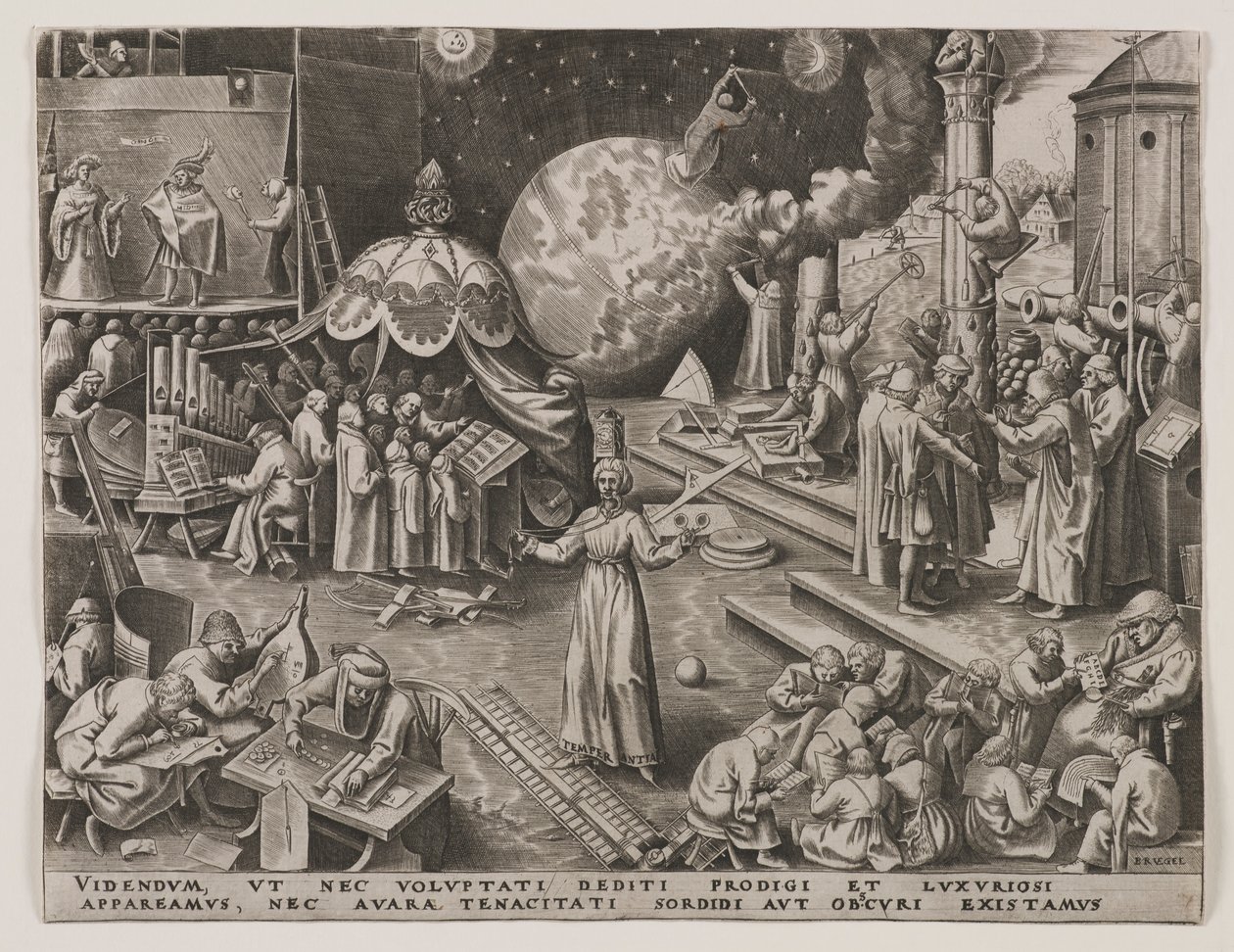 Temperance by Philips Galle