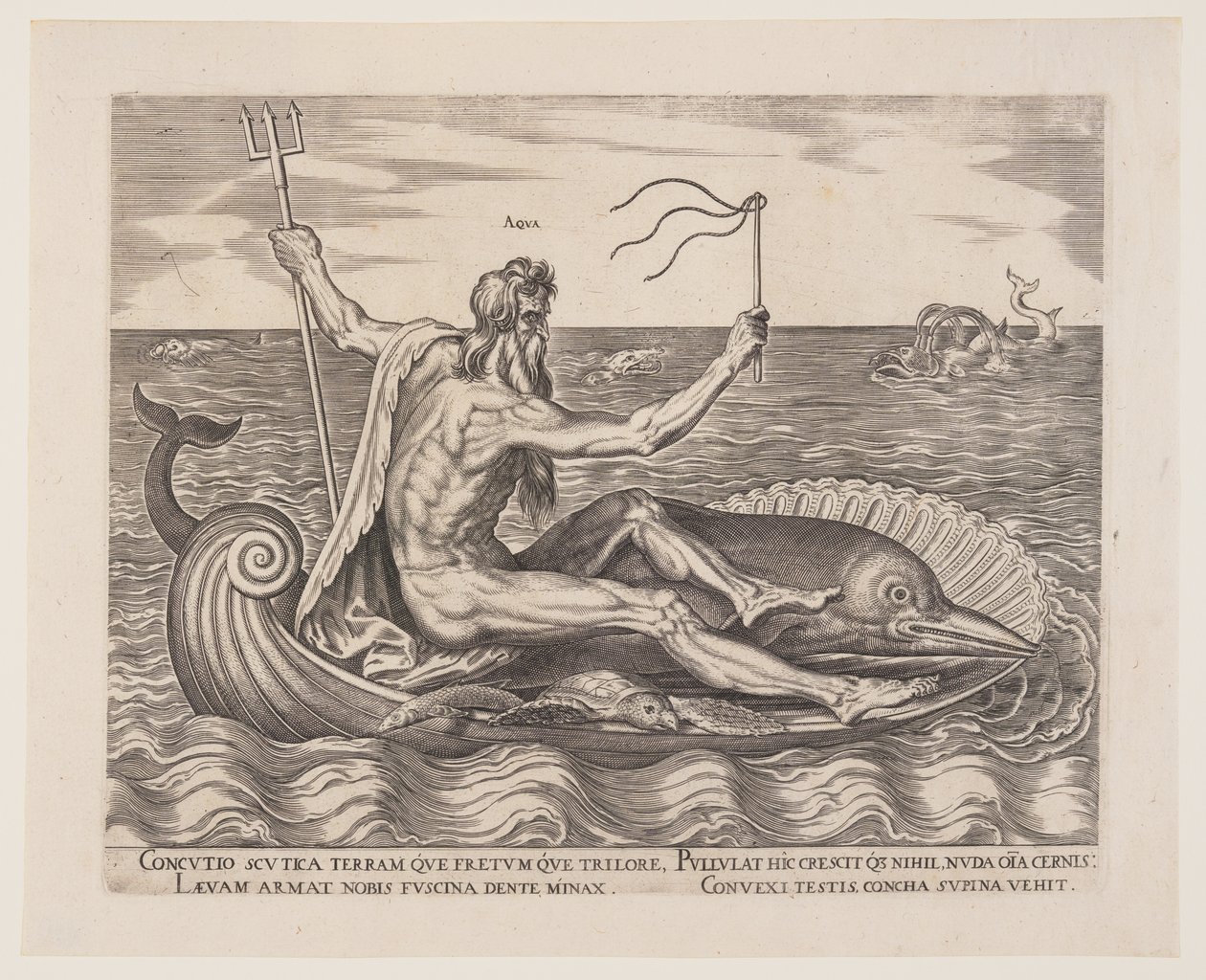 Water, from The Four Elements by Philips Galle