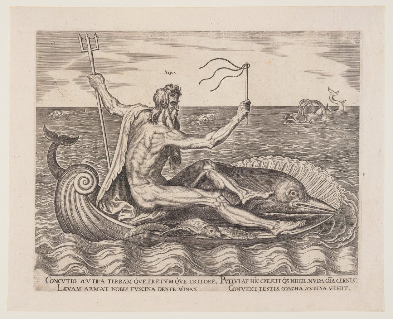Water, from The Four Elements by Philips Galle