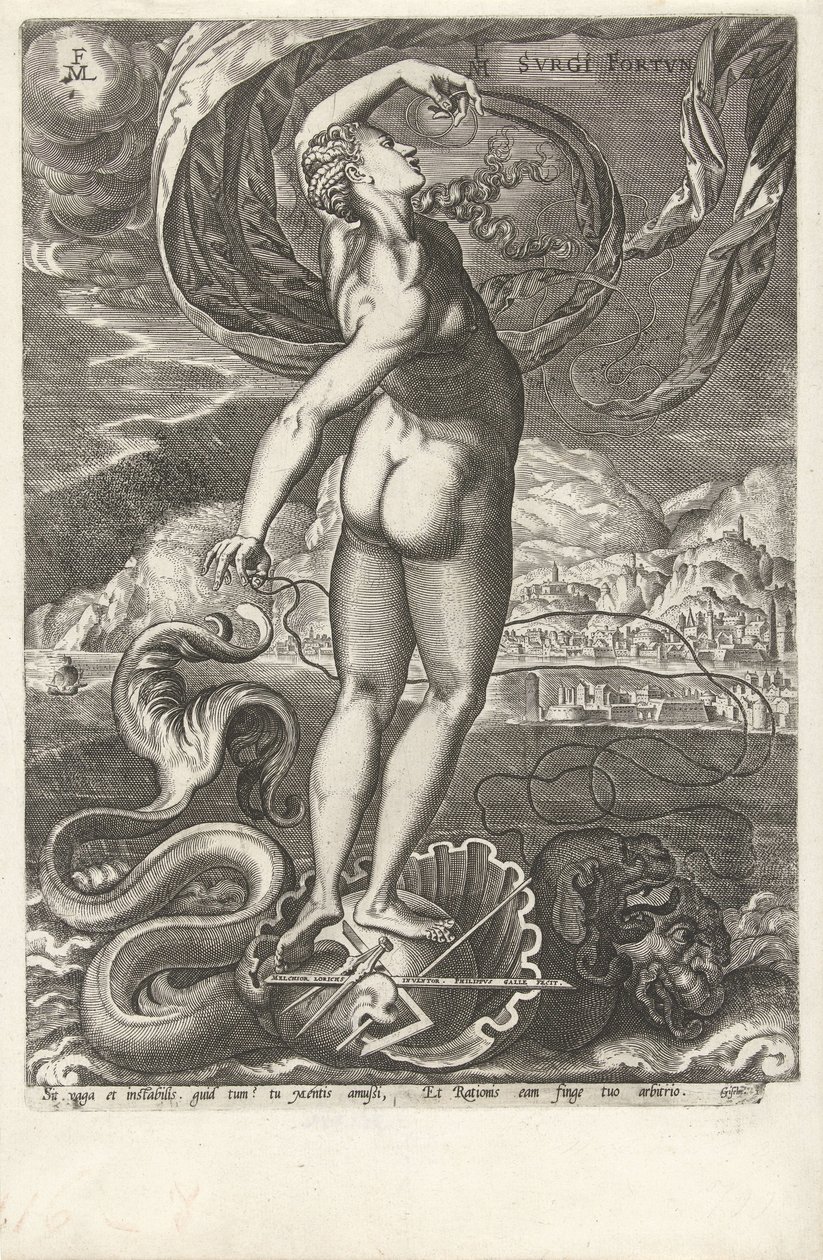 The Vicissitudes of Fortune by Philips Galle