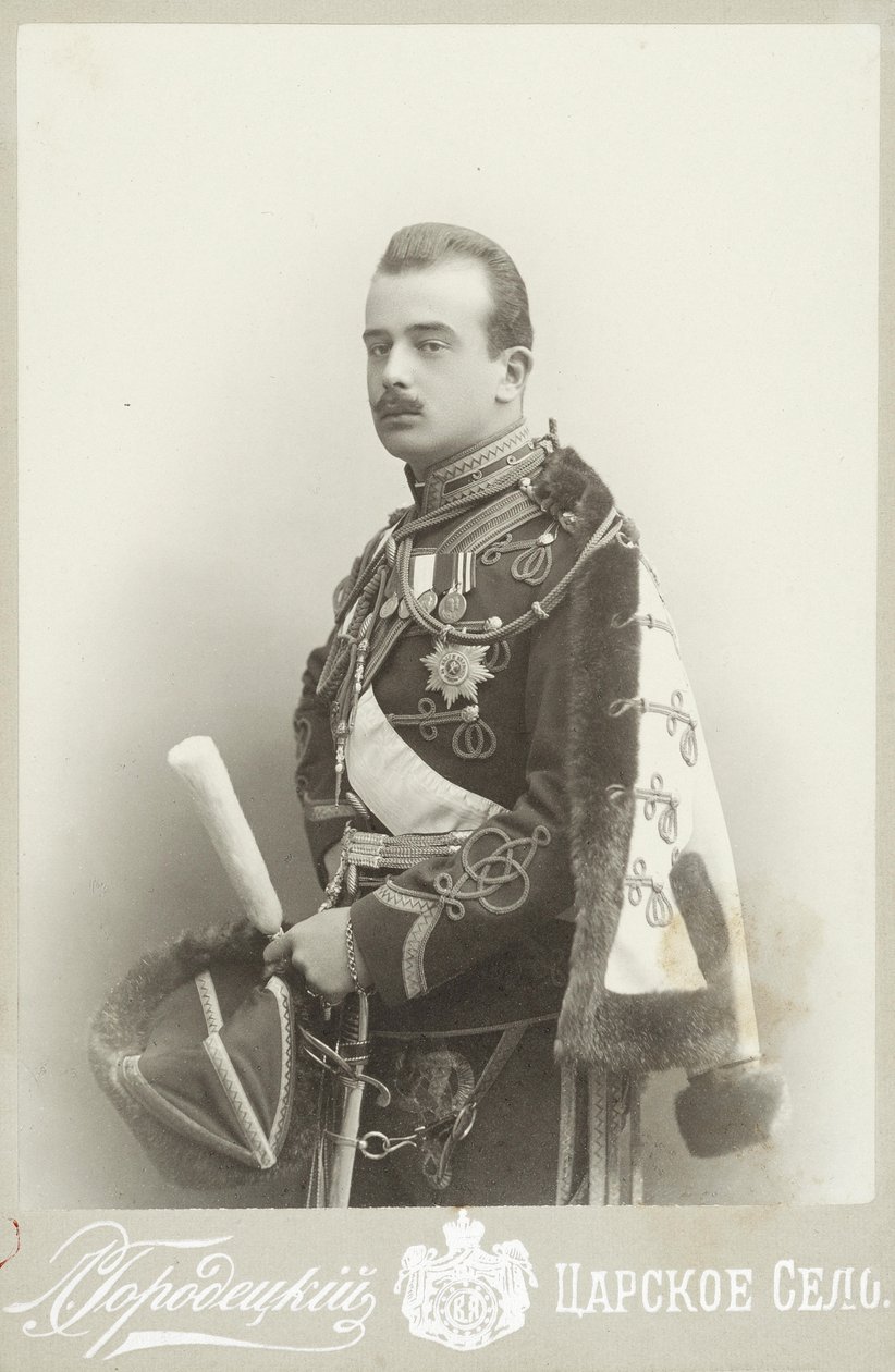 Grand Duke Boris Vladimirovich of Russia, c. 1900 by Photo studio L. Gorodetsky.